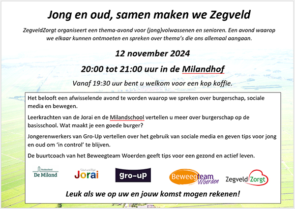 zegveldzorgt flyer